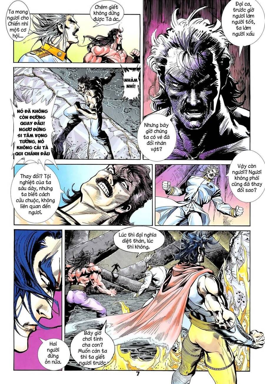 Truyện Tranh Long Hổ 5 Thế trang 8