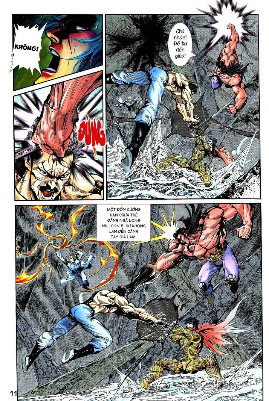 Truyện Tranh Long Hổ 5 Thế trang 8
