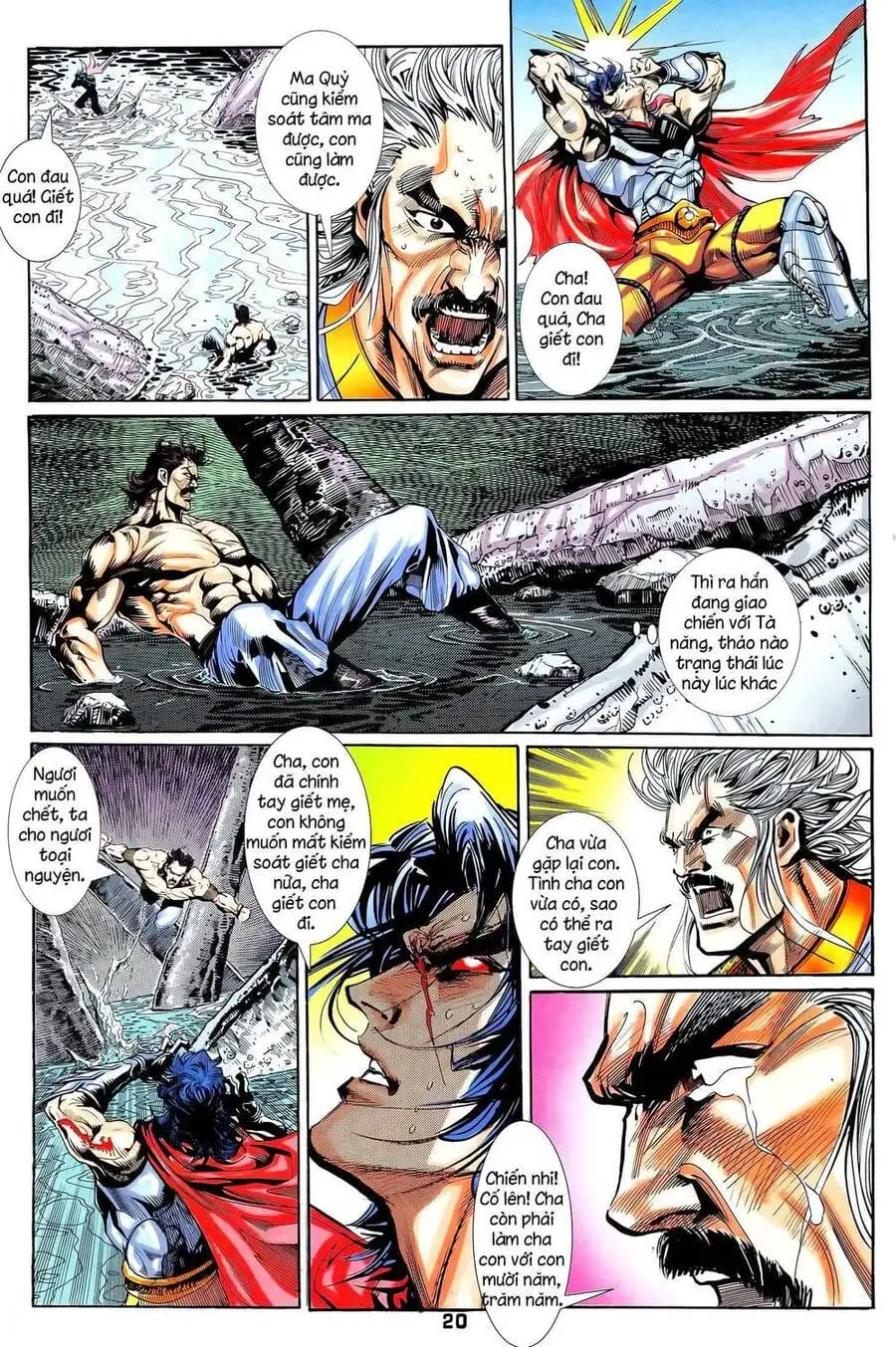 Truyện Tranh Long Hổ 5 Thế trang 8