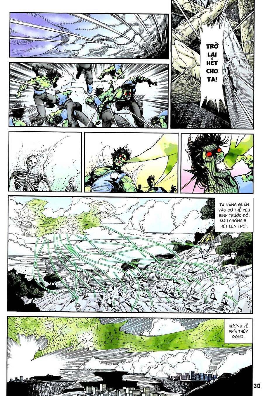 Truyện Tranh Long Hổ 5 Thế trang 8