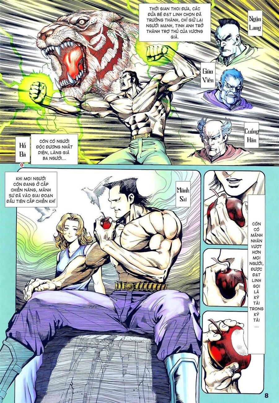 Truyện Tranh Long Hổ 5 Thế trang 8