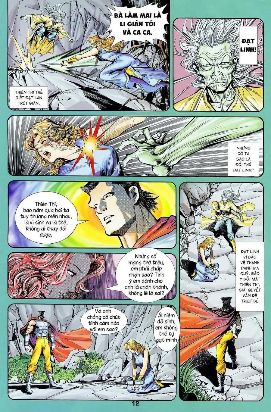 Truyện Tranh Long Hổ 5 Thế trang 8