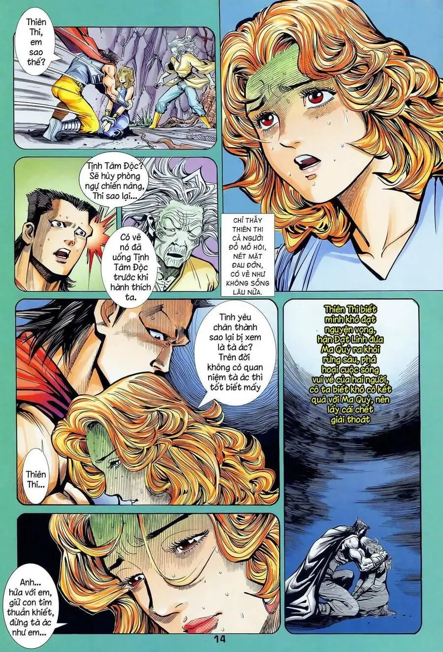 Truyện Tranh Long Hổ 5 Thế trang 8