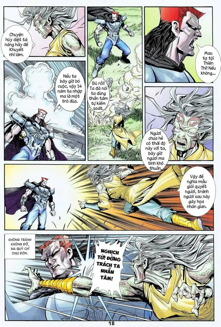 Truyện Tranh Long Hổ 5 Thế trang 8