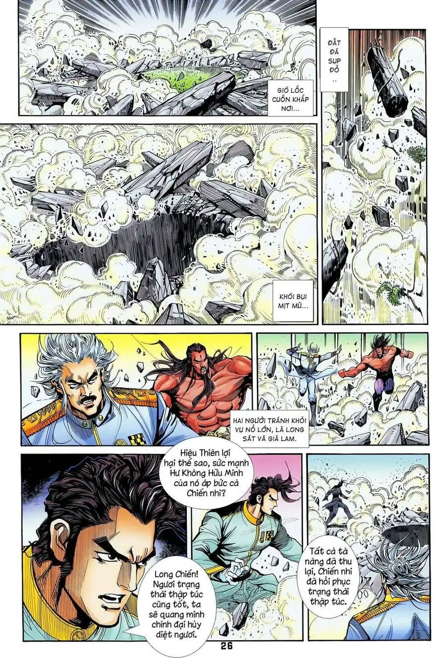 Truyện Tranh Long Hổ 5 Thế trang 8