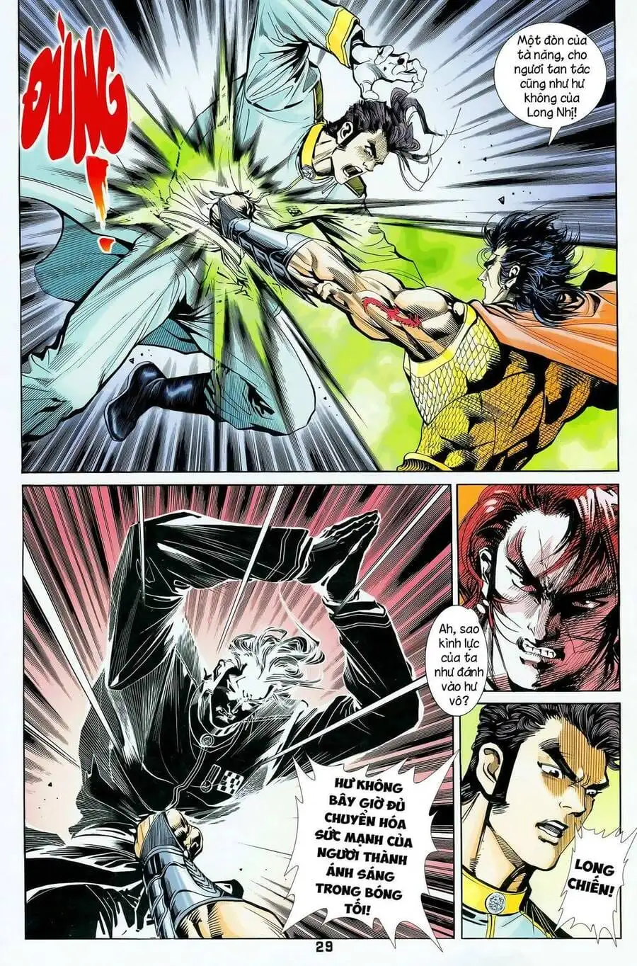 Truyện Tranh Long Hổ 5 Thế trang 8