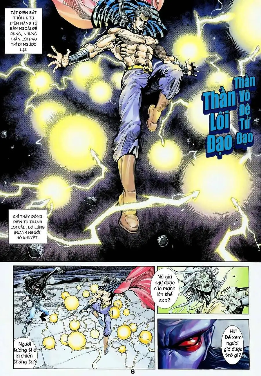 Truyện Tranh Long Hổ 5 Thế trang 8