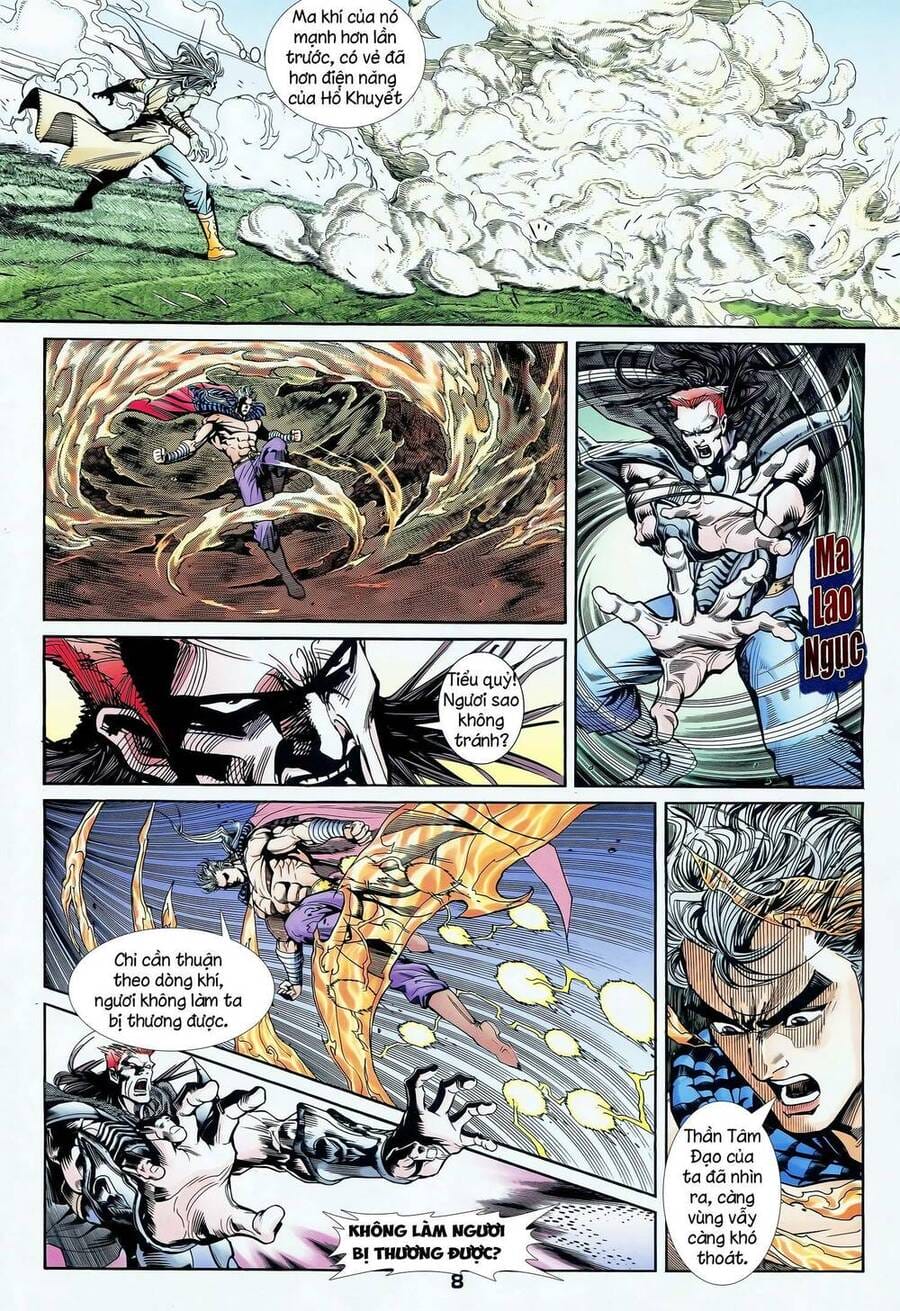 Truyện Tranh Long Hổ 5 Thế trang 8