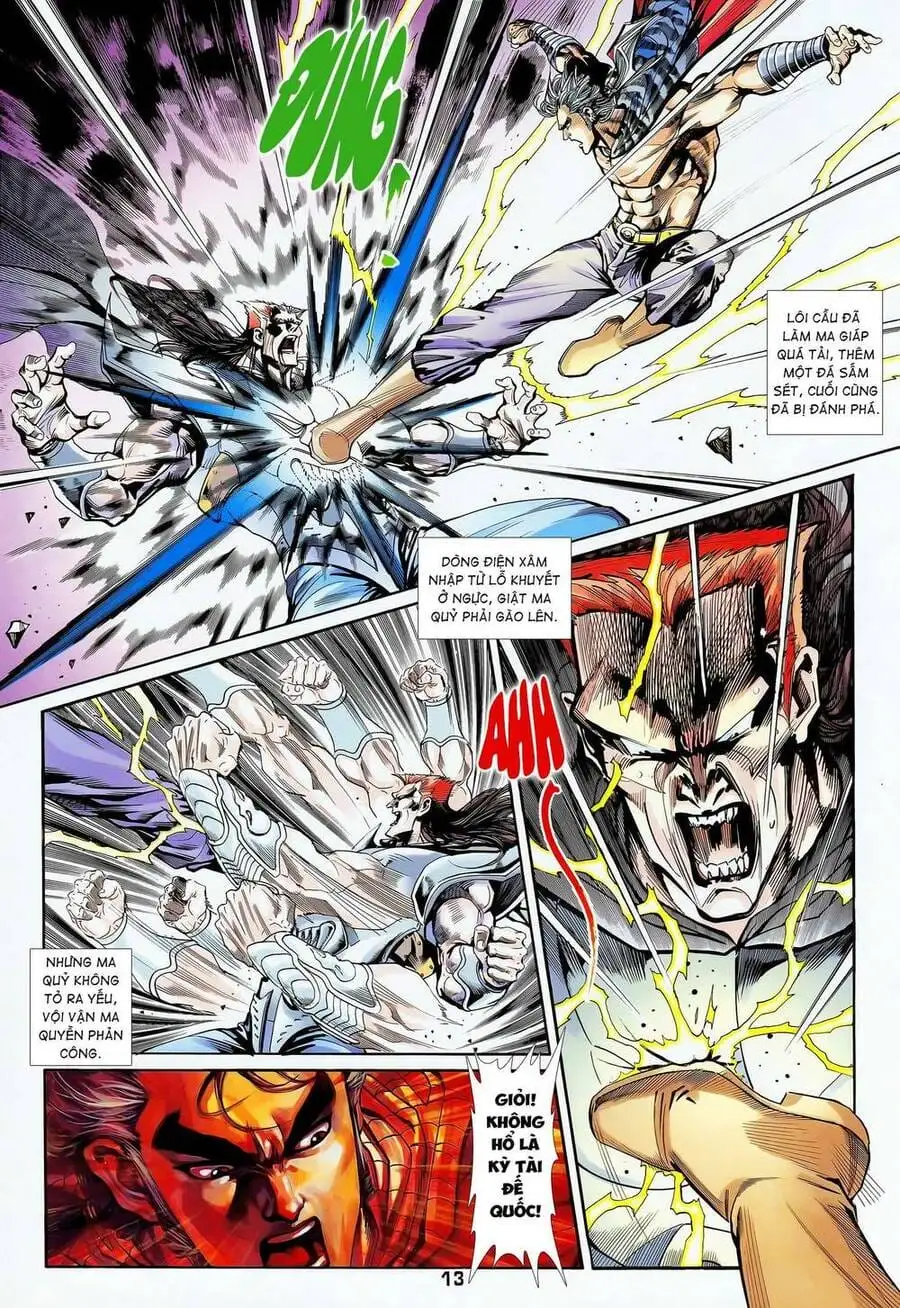 Truyện Tranh Long Hổ 5 Thế trang 8