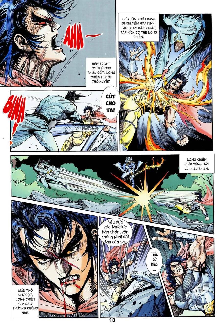 Truyện Tranh Long Hổ 5 Thế trang 8