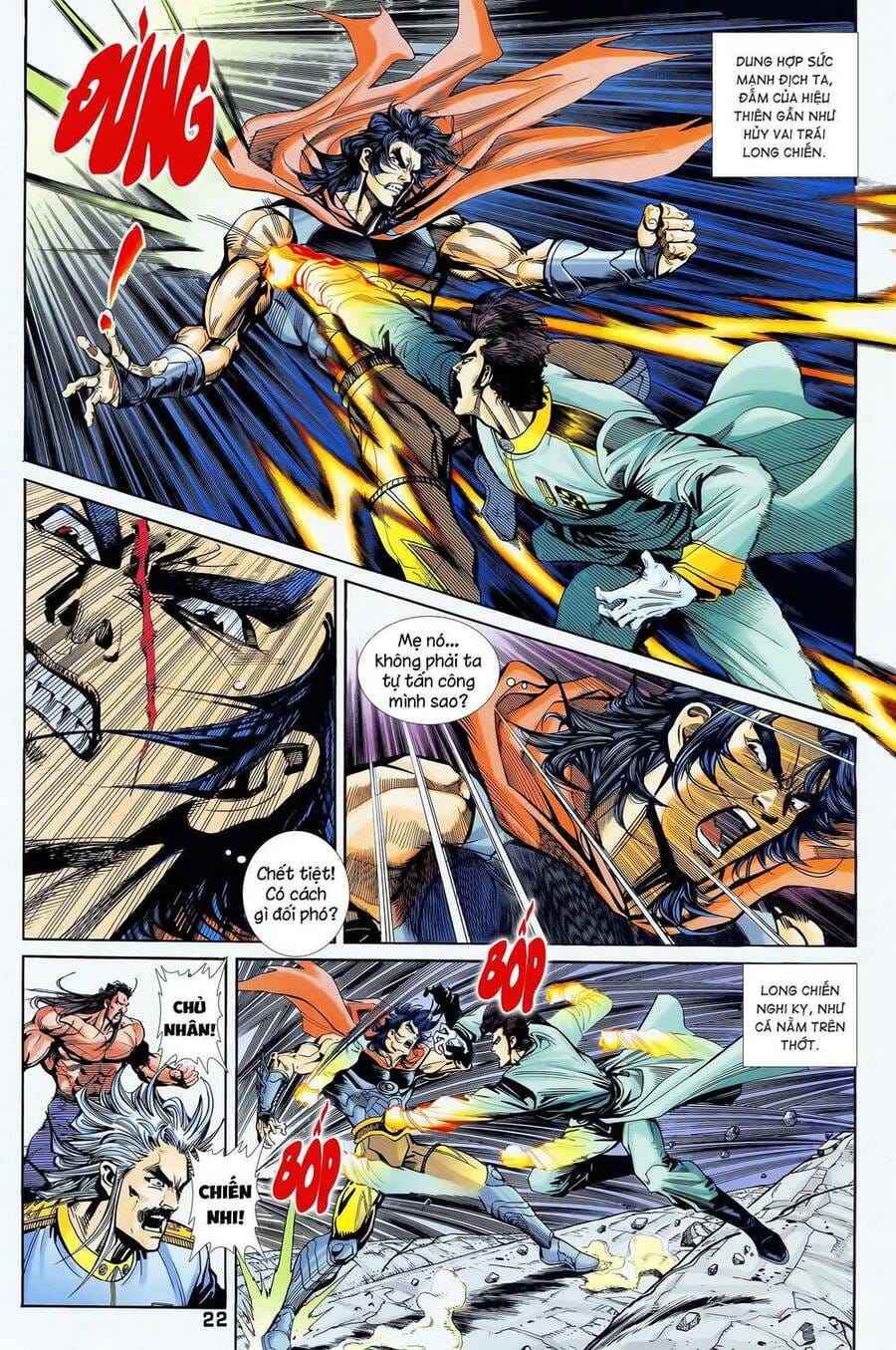 Truyện Tranh Long Hổ 5 Thế trang 8