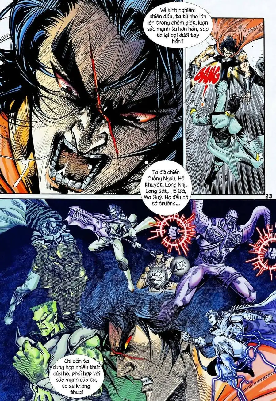 Truyện Tranh Long Hổ 5 Thế trang 8