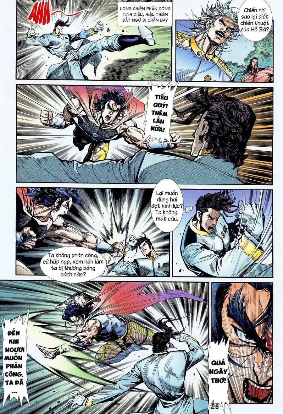 Truyện Tranh Long Hổ 5 Thế trang 8