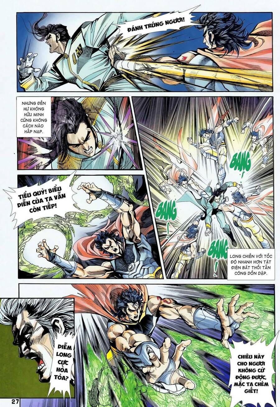 Truyện Tranh Long Hổ 5 Thế trang 8