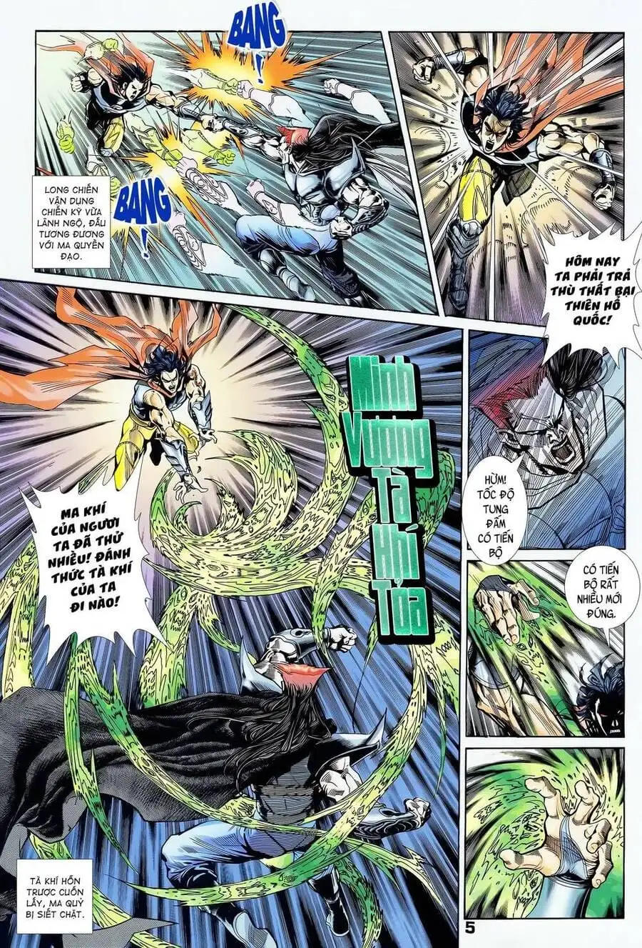 Truyện Tranh Long Hổ 5 Thế trang 8