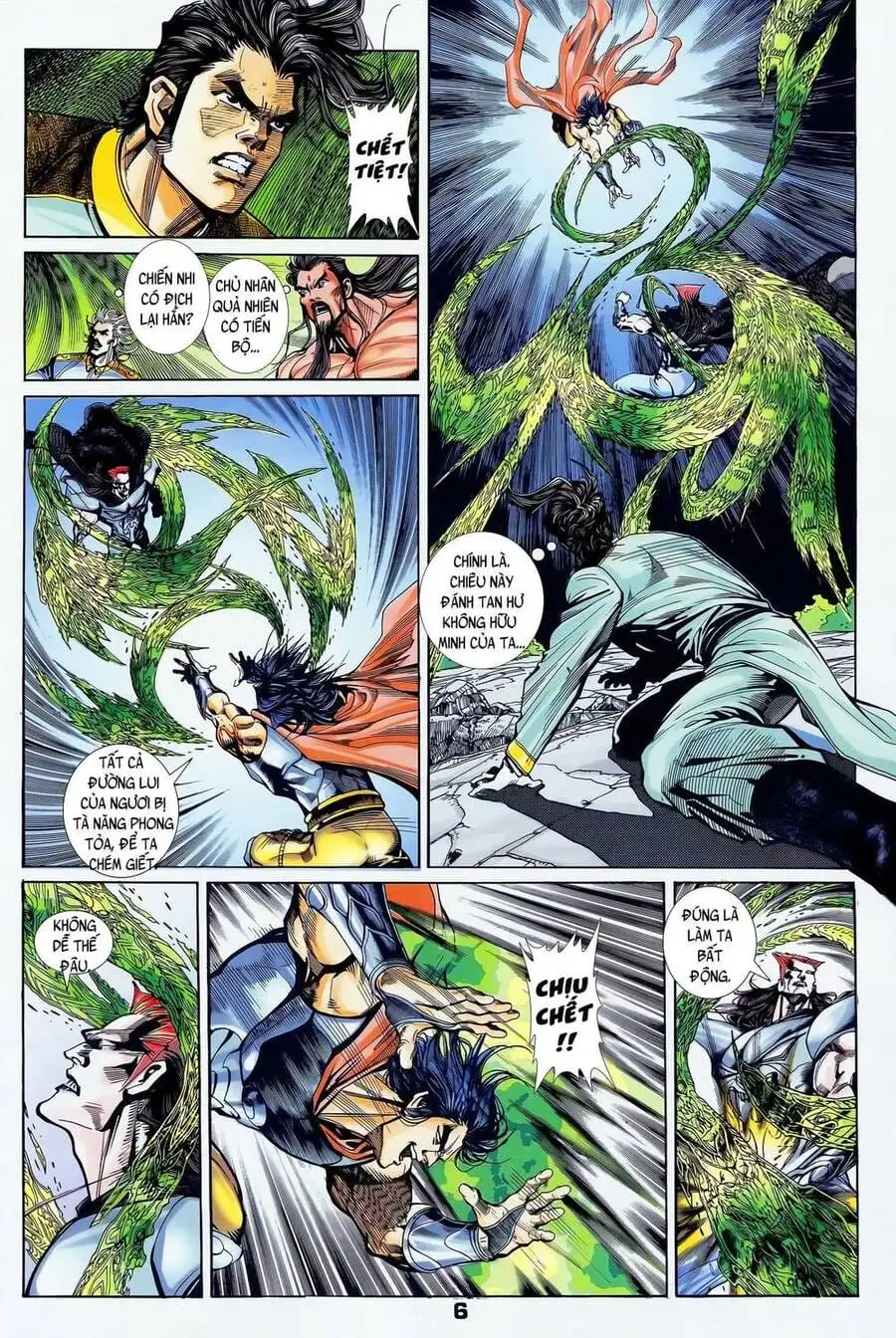 Truyện Tranh Long Hổ 5 Thế trang 8