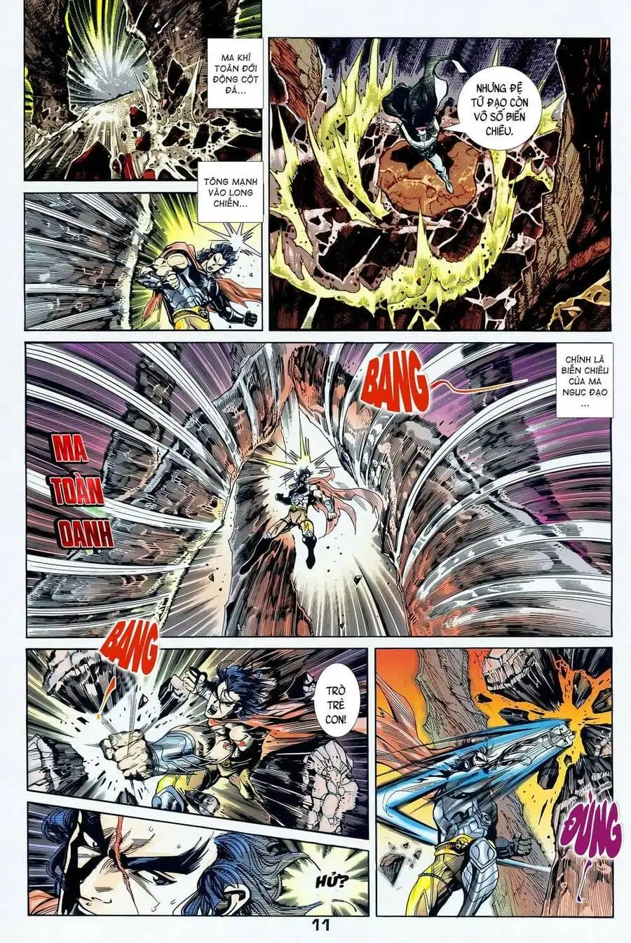 Truyện Tranh Long Hổ 5 Thế trang 8