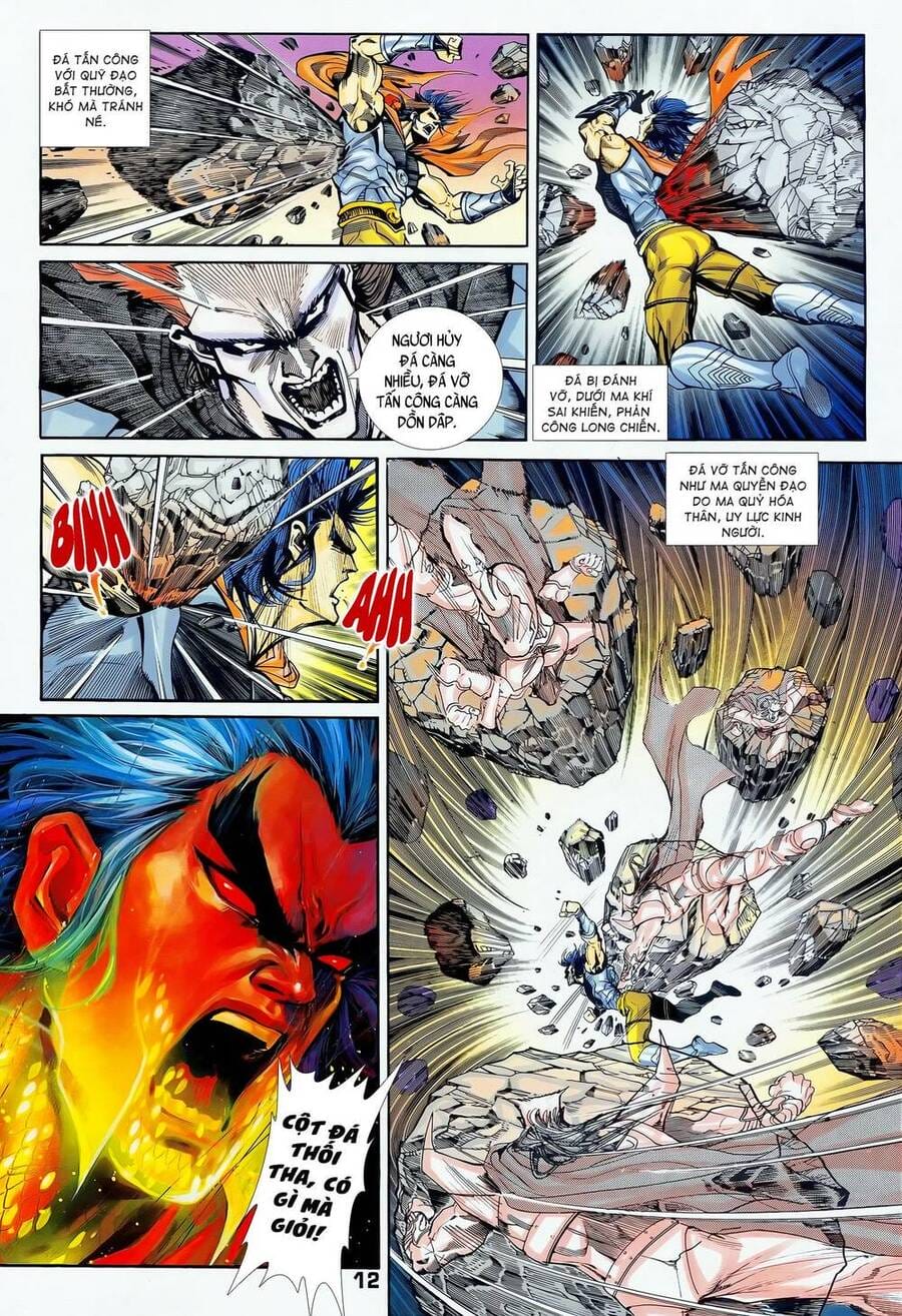 Truyện Tranh Long Hổ 5 Thế trang 8