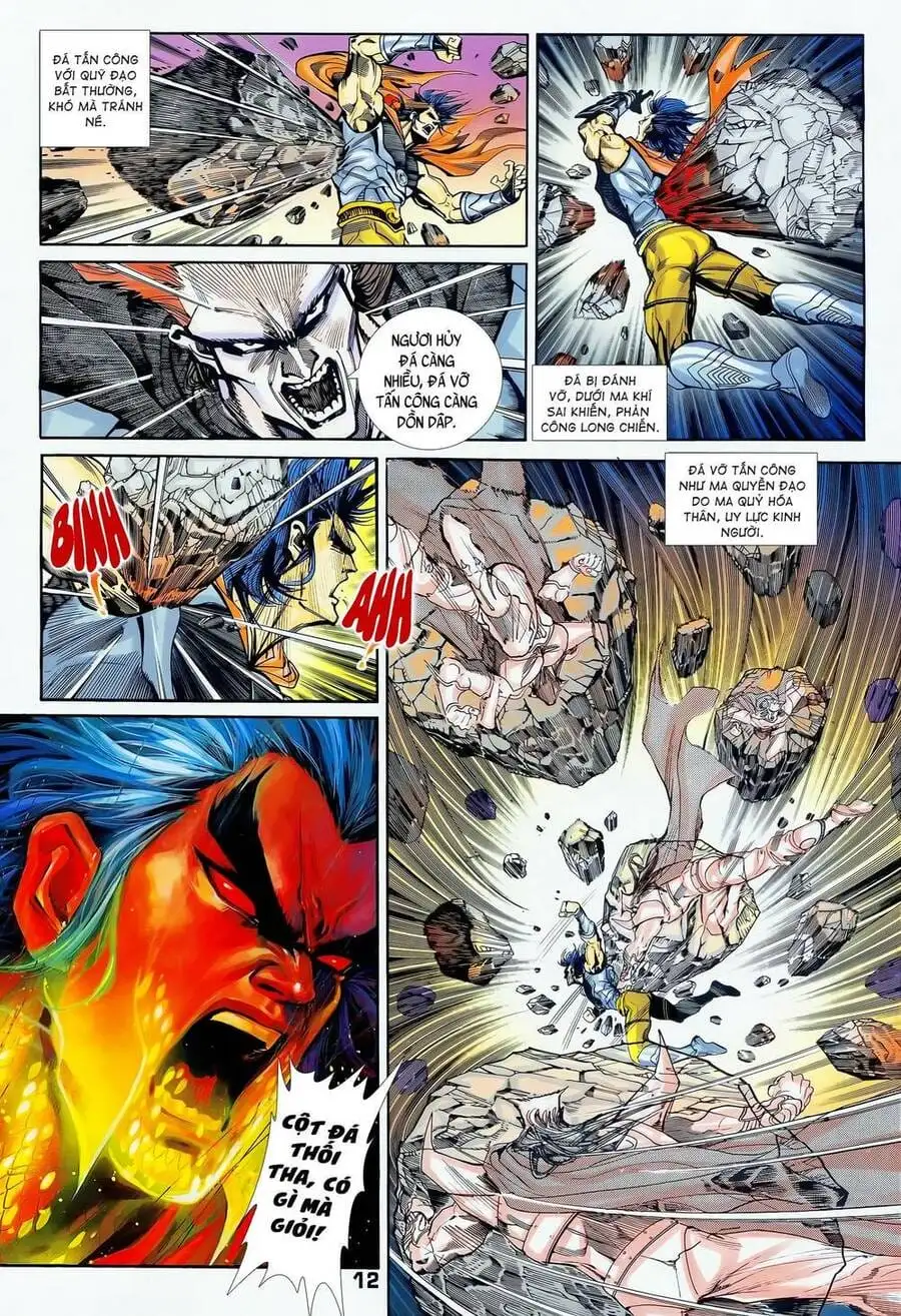 Truyện Tranh Long Hổ 5 Thế trang 8