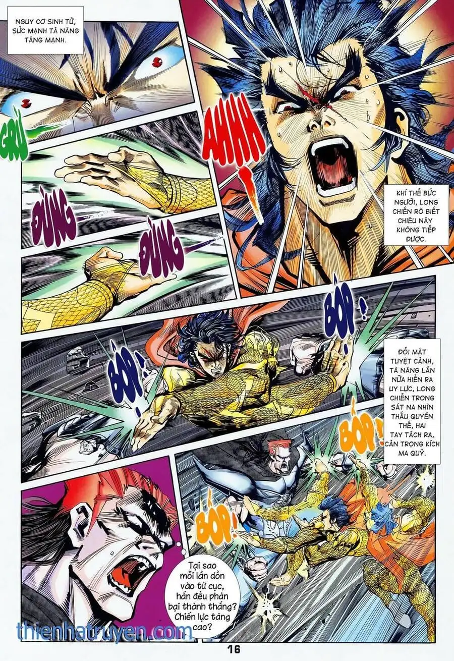 Truyện Tranh Long Hổ 5 Thế trang 8