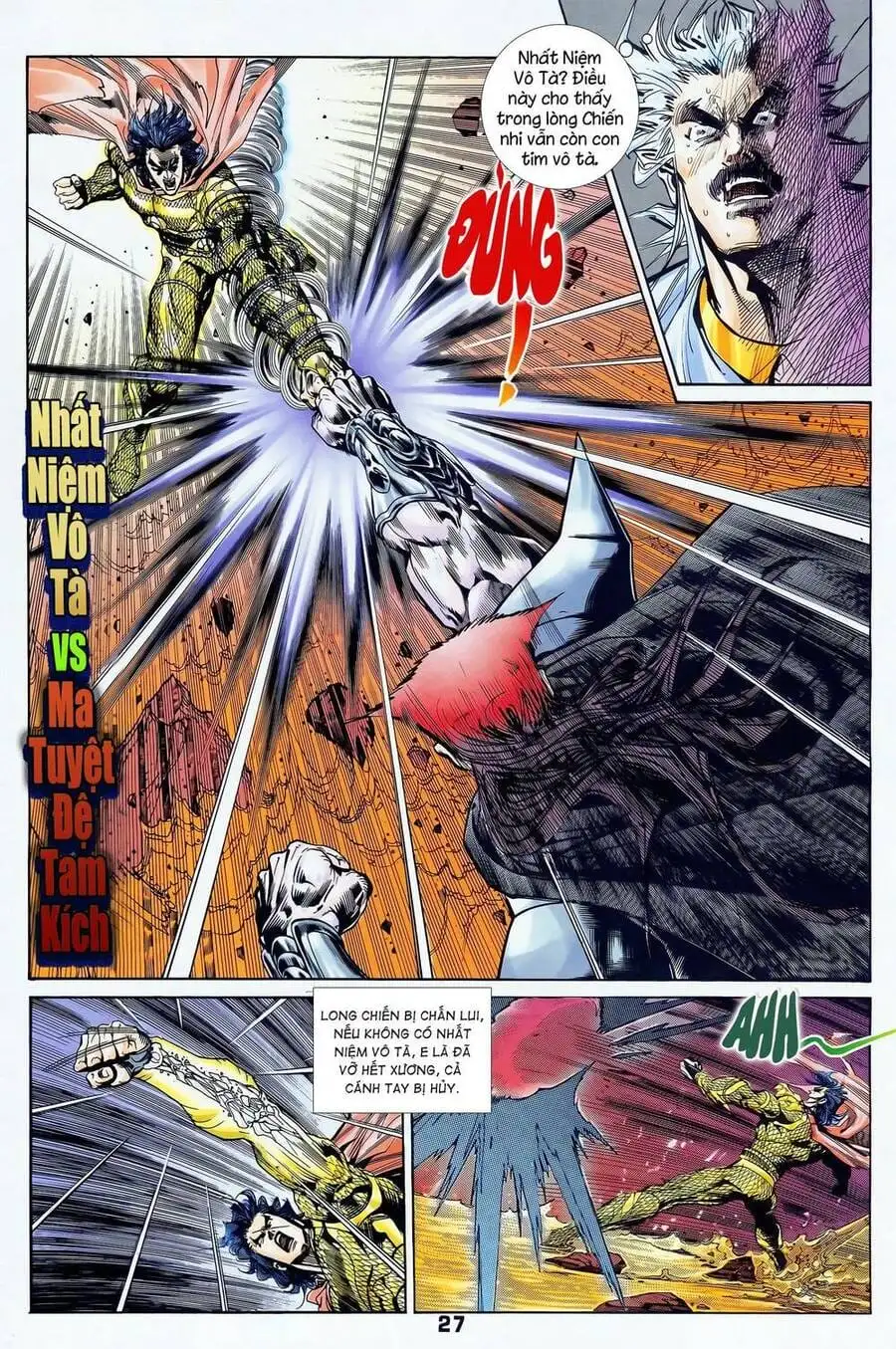 Truyện Tranh Long Hổ 5 Thế trang 8