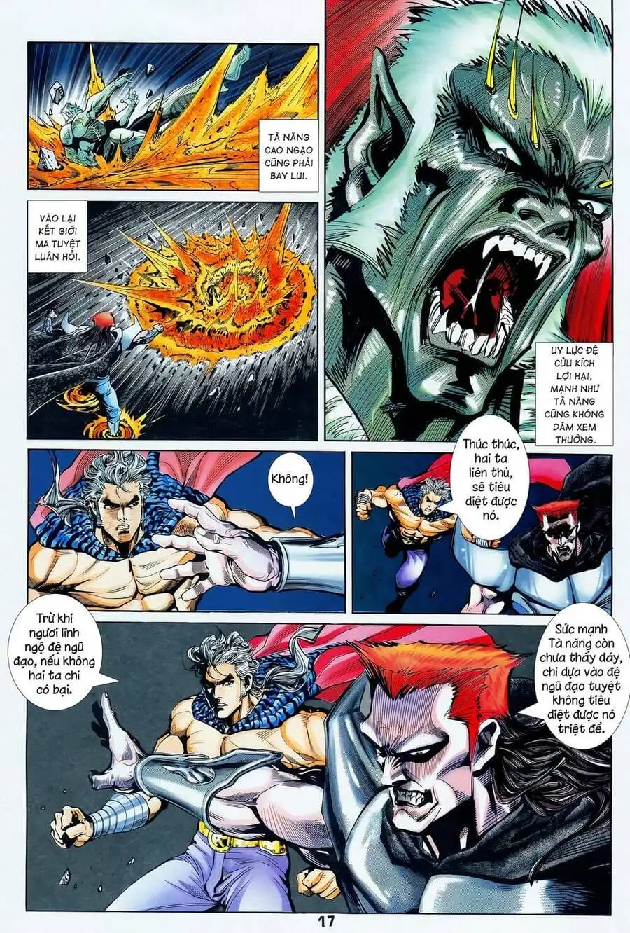 Truyện Tranh Long Hổ 5 Thế trang 8