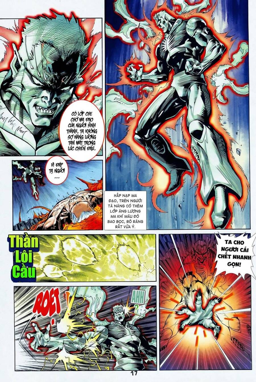 Truyện Tranh Long Hổ 5 Thế trang 8