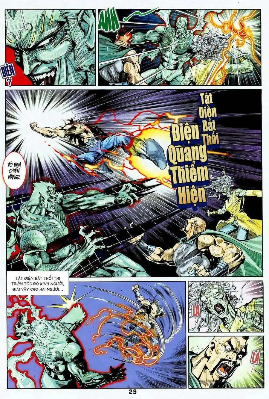 Truyện Tranh Long Hổ 5 Thế trang 8