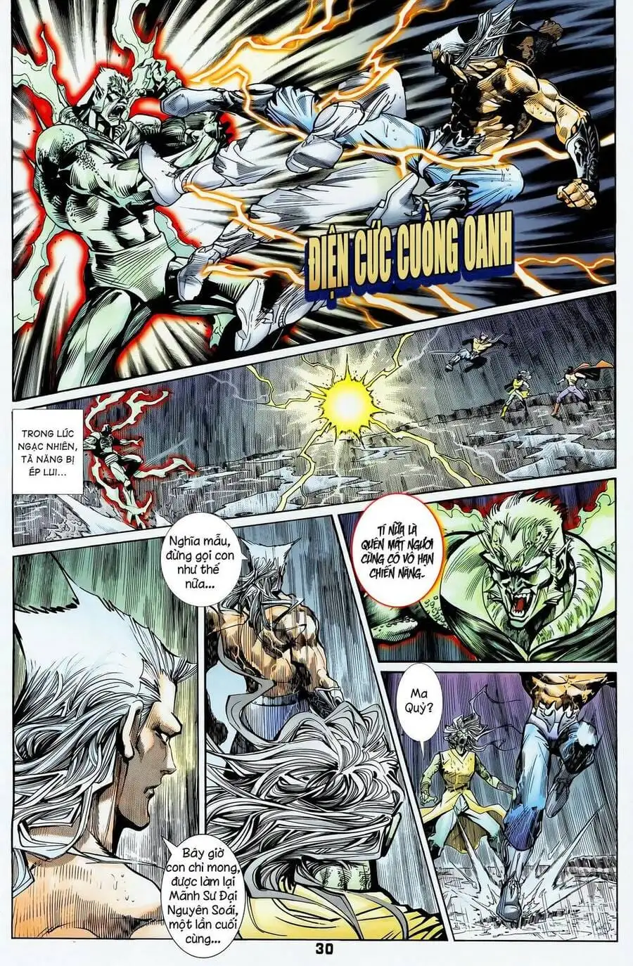 Truyện Tranh Long Hổ 5 Thế trang 8