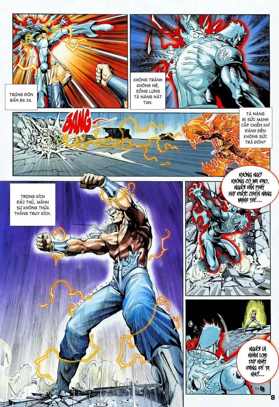 Truyện Tranh Long Hổ 5 Thế trang 8