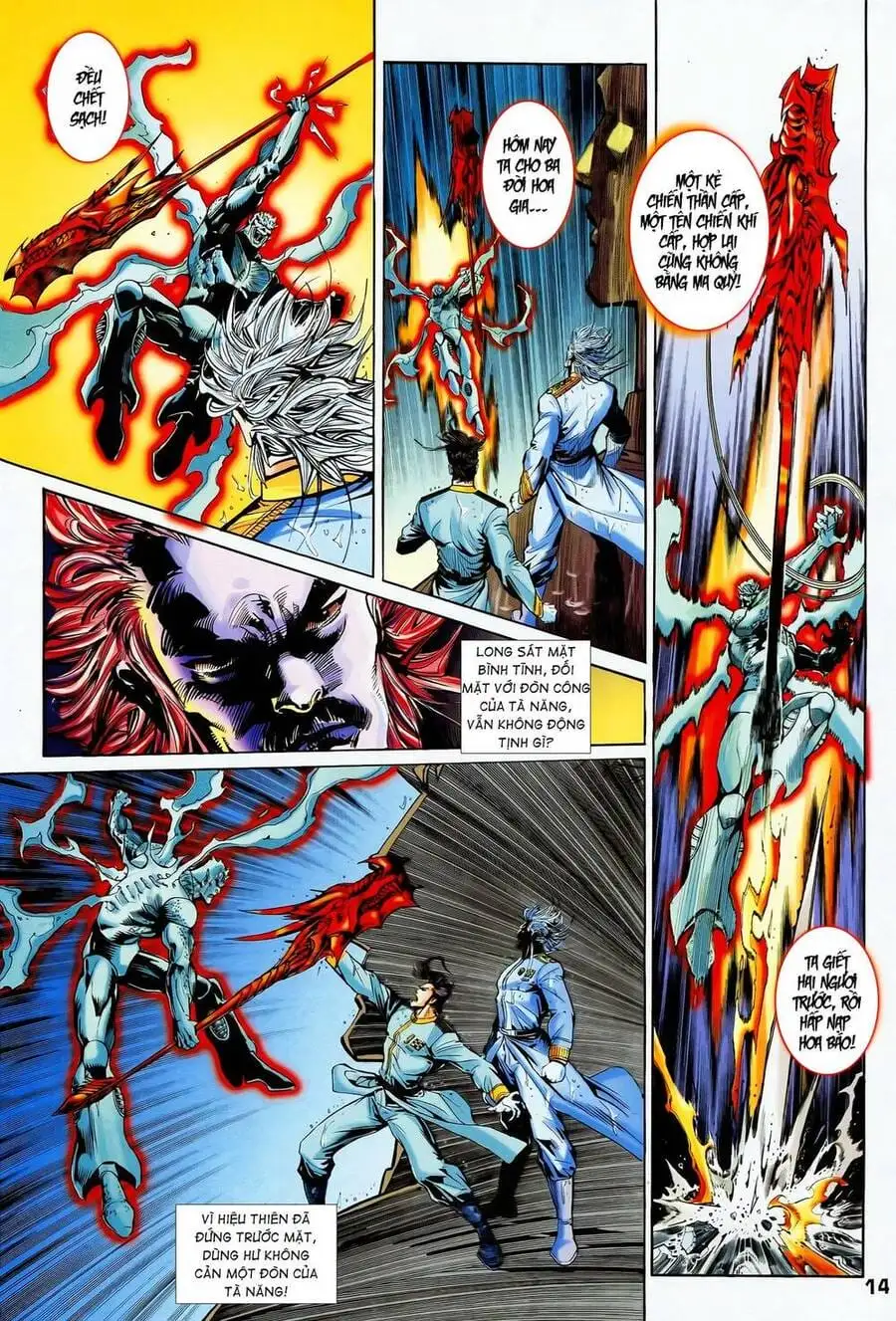 Truyện Tranh Long Hổ 5 Thế trang 8