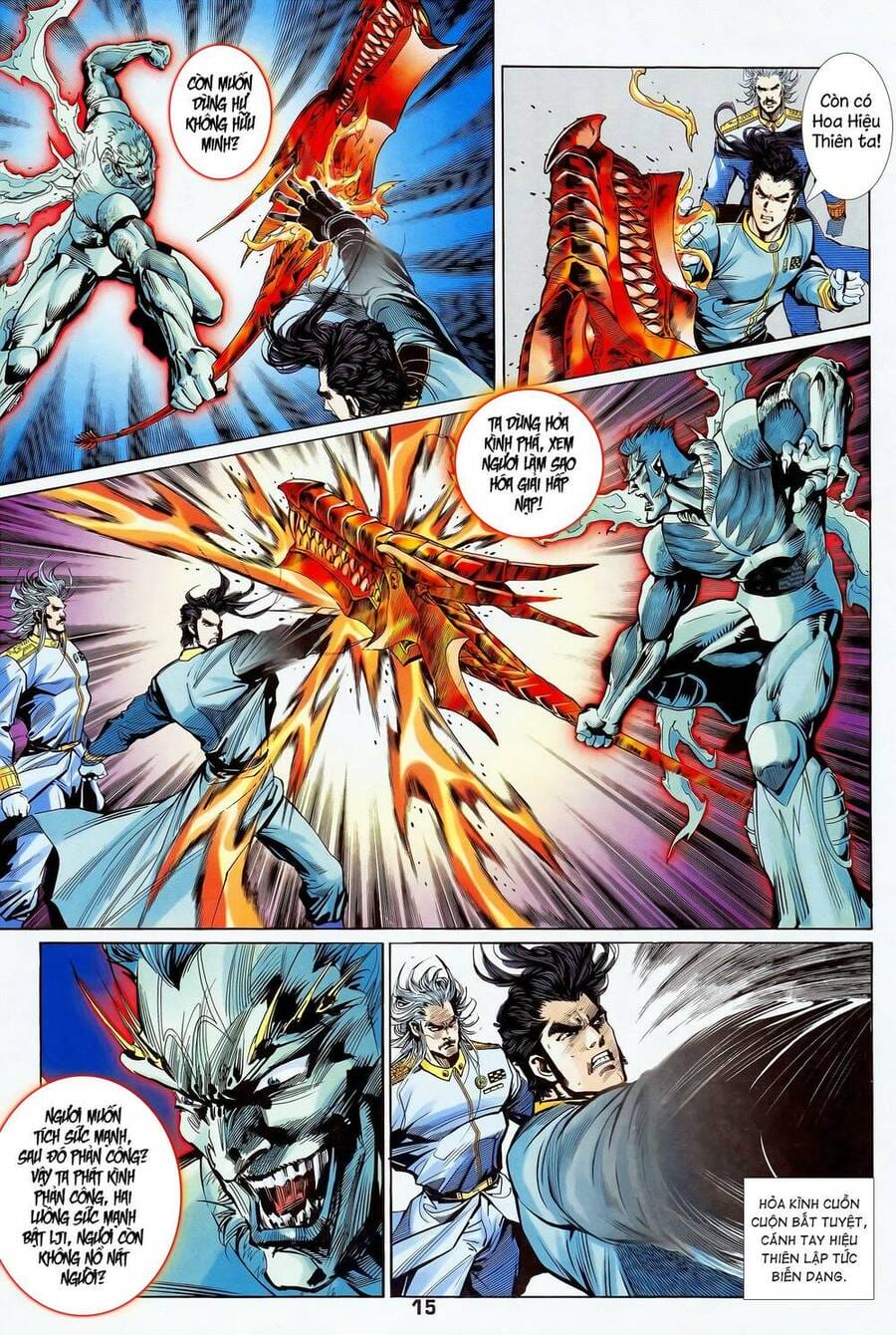 Truyện Tranh Long Hổ 5 Thế trang 8