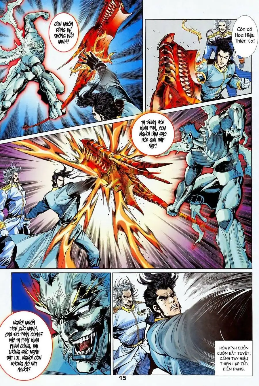Truyện Tranh Long Hổ 5 Thế trang 8