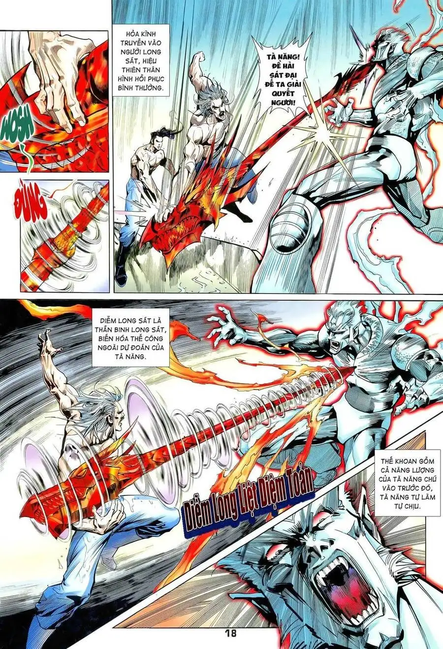 Truyện Tranh Long Hổ 5 Thế trang 8