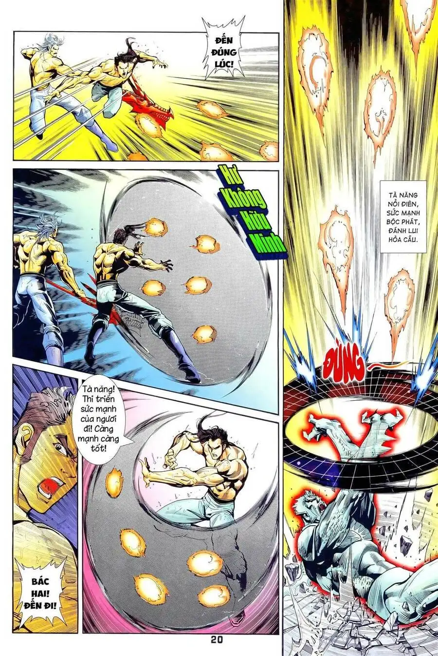 Truyện Tranh Long Hổ 5 Thế trang 8