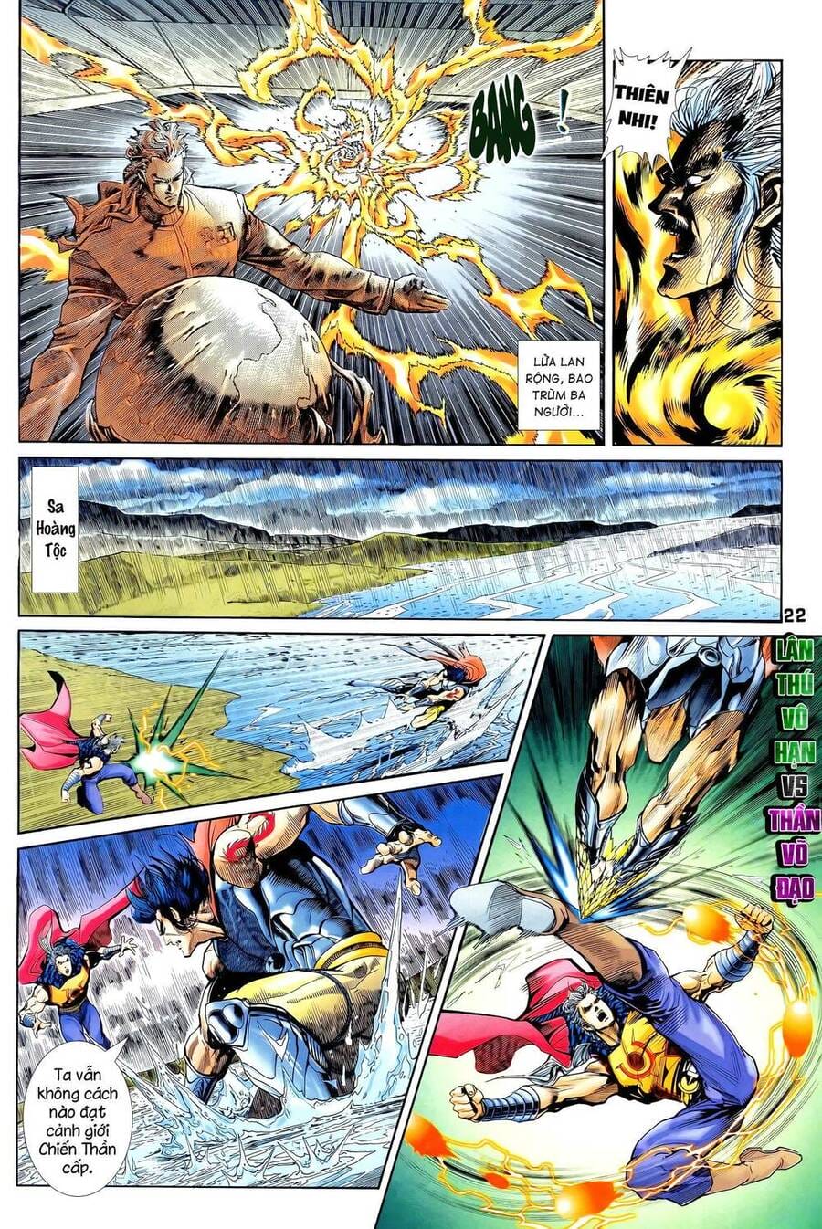 Truyện Tranh Long Hổ 5 Thế trang 8