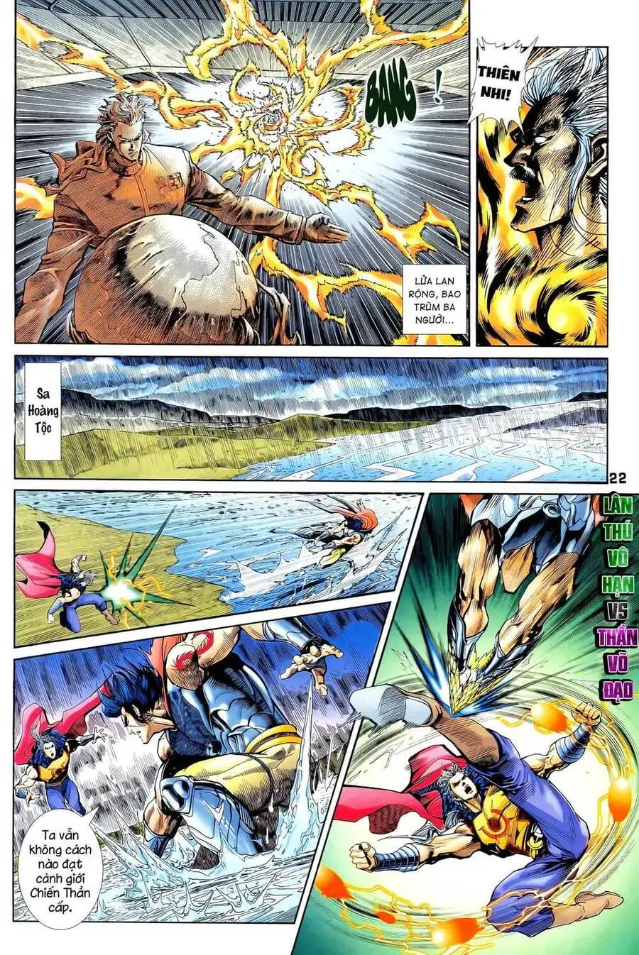 Truyện Tranh Long Hổ 5 Thế trang 8