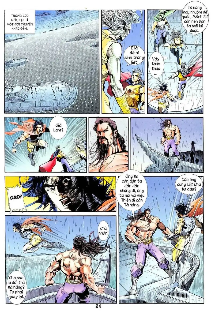 Truyện Tranh Long Hổ 5 Thế trang 8