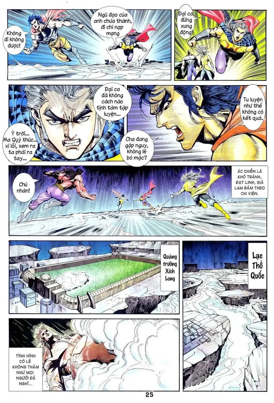 Truyện Tranh Long Hổ 5 Thế trang 8