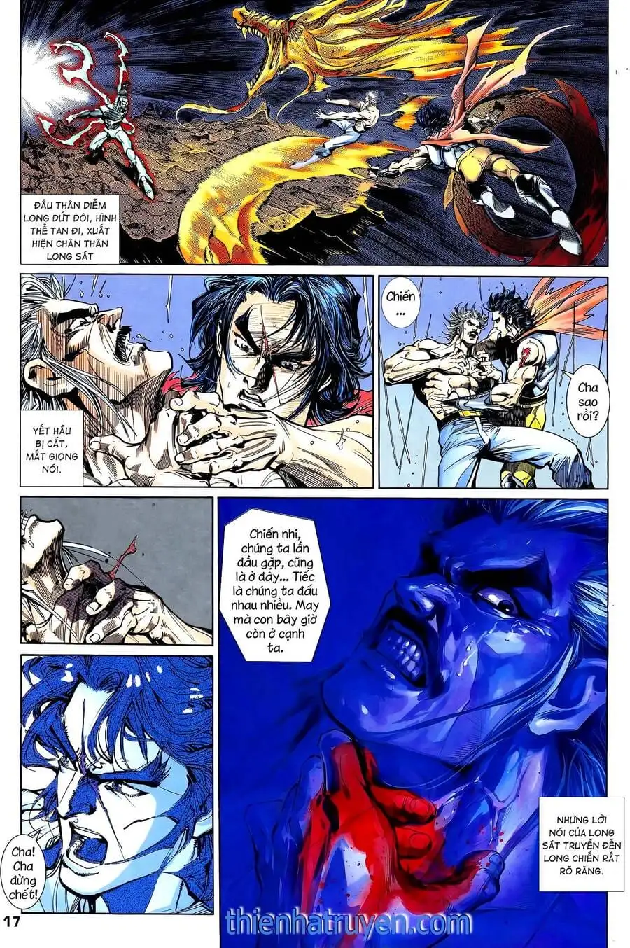 Truyện Tranh Long Hổ 5 Thế trang 8