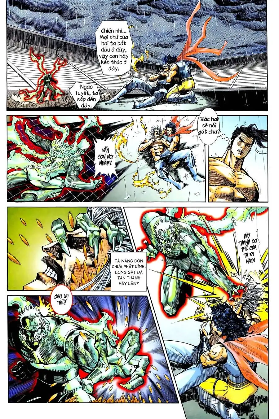 Truyện Tranh Long Hổ 5 Thế trang 8