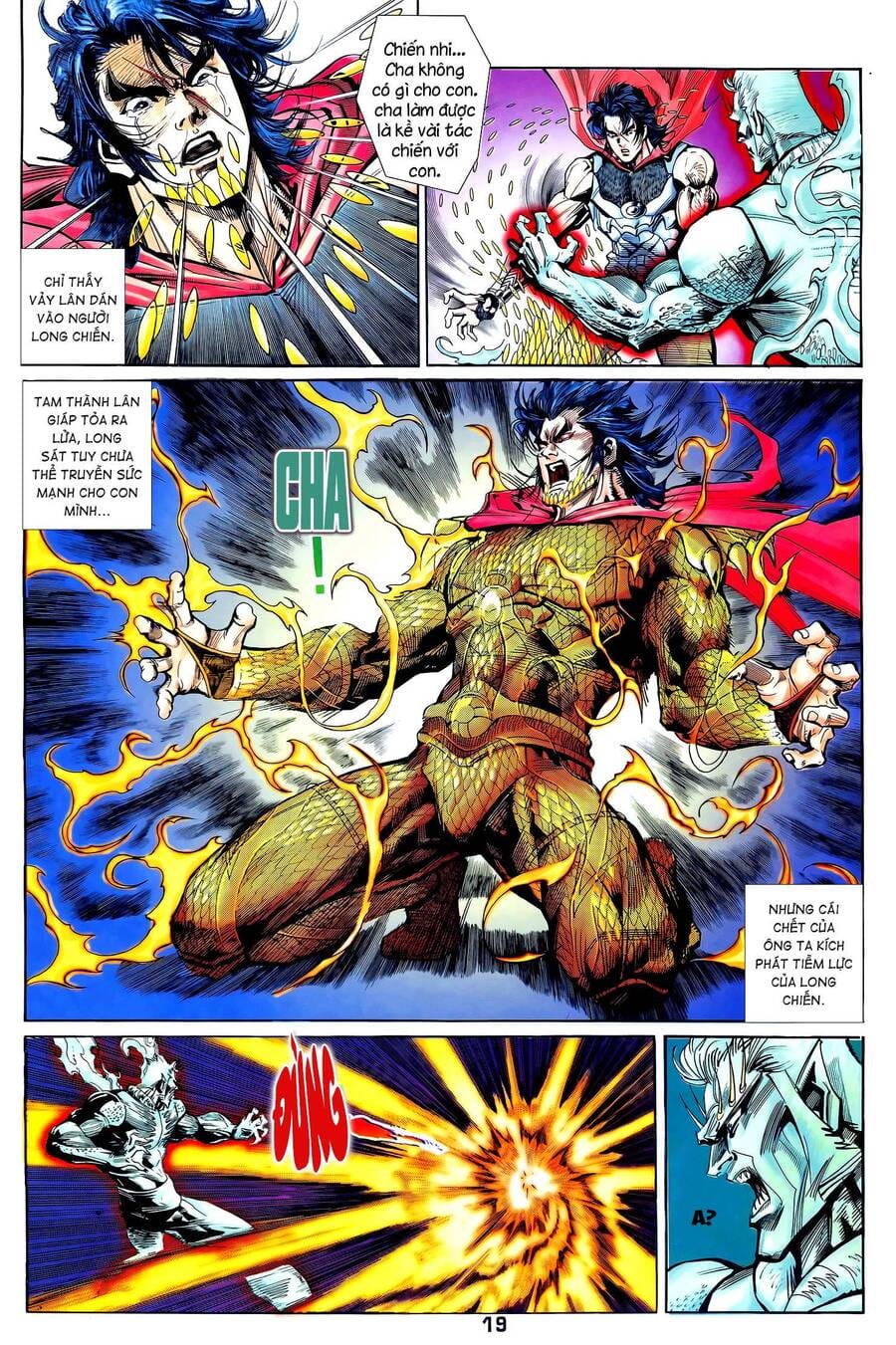 Truyện Tranh Long Hổ 5 Thế trang 8