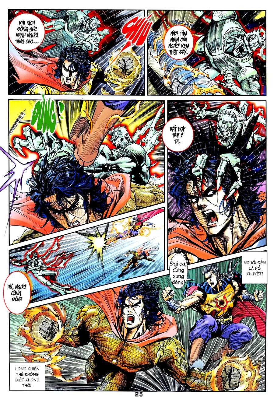 Truyện Tranh Long Hổ 5 Thế trang 8