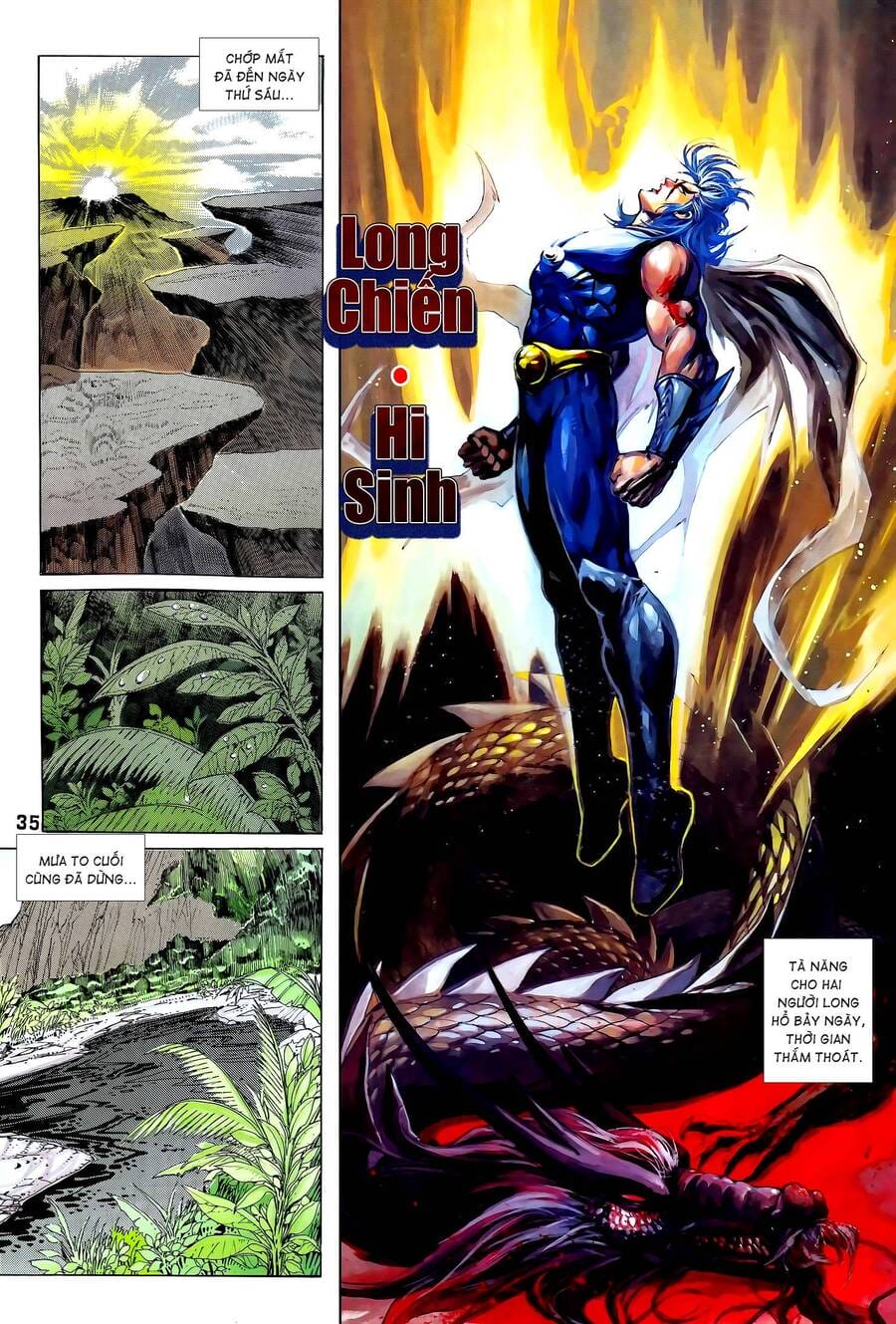 Truyện Tranh Long Hổ 5 Thế trang 8