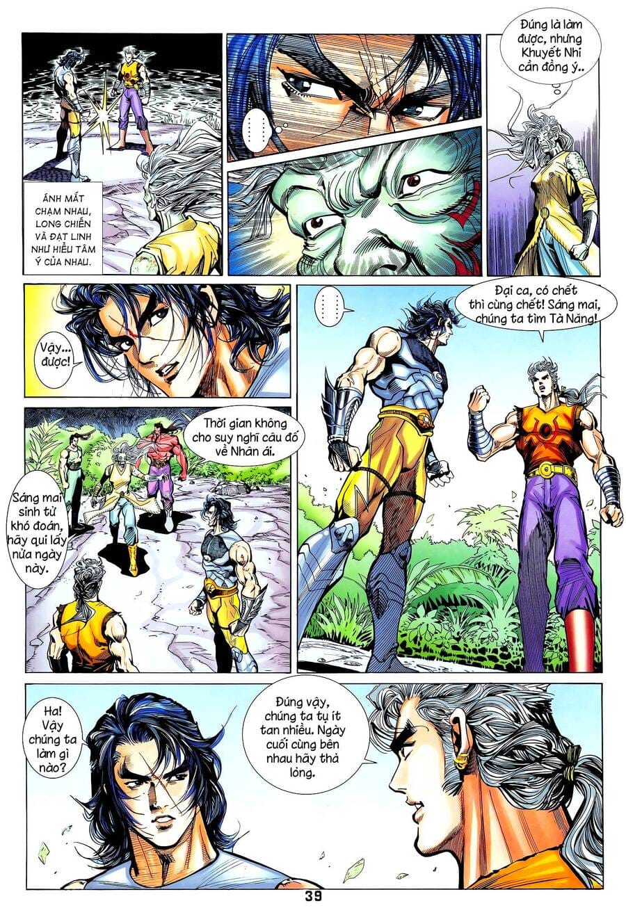 Truyện Tranh Long Hổ 5 Thế trang 8