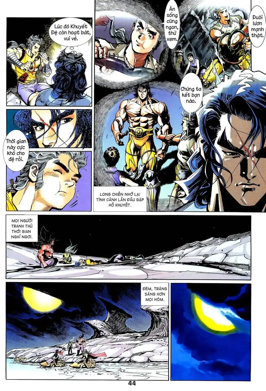 Truyện Tranh Long Hổ 5 Thế trang 8