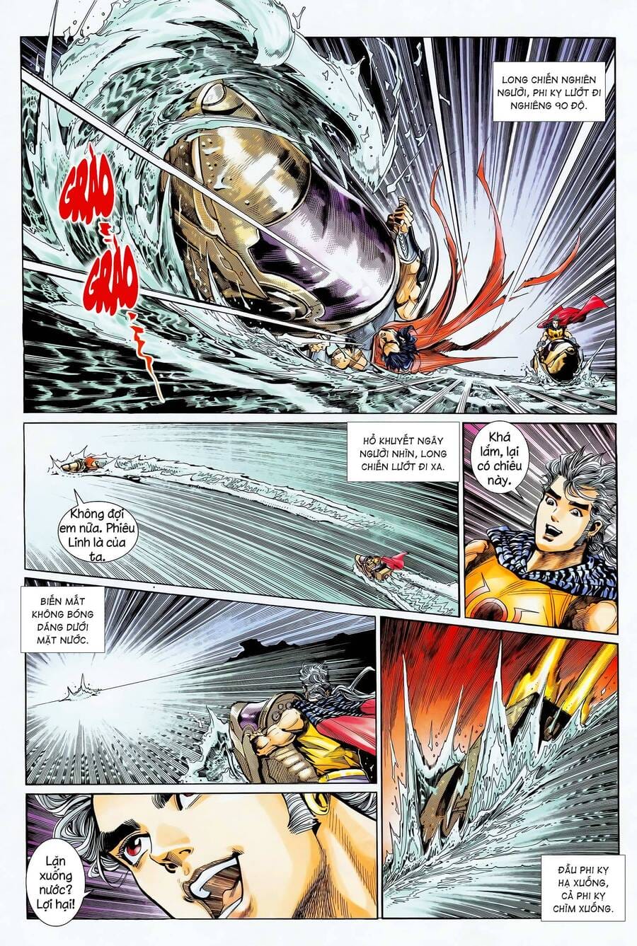 Truyện Tranh Long Hổ 5 Thế trang 8