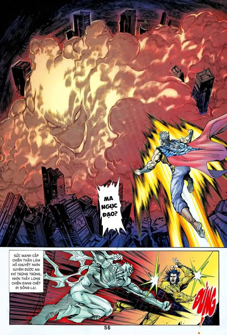 Truyện Tranh Long Hổ 5 Thế trang 8