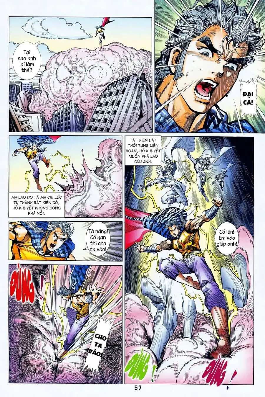 Truyện Tranh Long Hổ 5 Thế trang 8