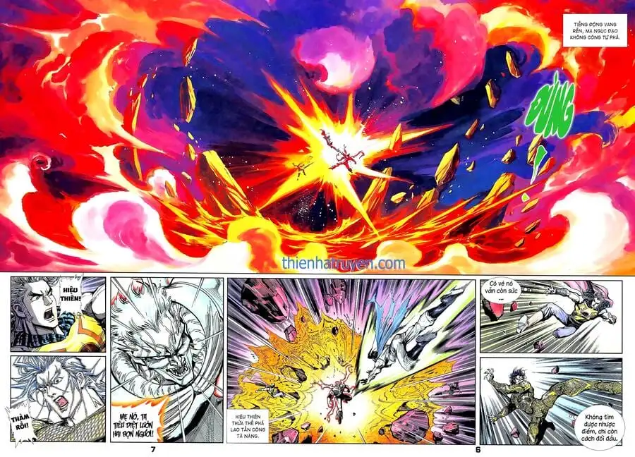 Truyện Tranh Long Hổ 5 Thế trang 8